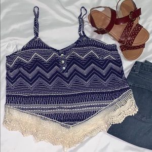 Rue 21 blue top